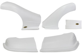 Dominator Racing Products Dominator Late Model Nose Kit White 2300-WH