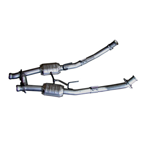 Bbk Performance 2-1/2 H-Pipe w/Conv. - 86-93 Mustang 1521