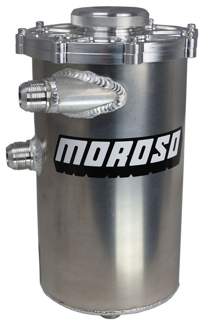 Moroso Dry Sump Tank - 6qtrs 7in Diameter - 15in Tall 22613