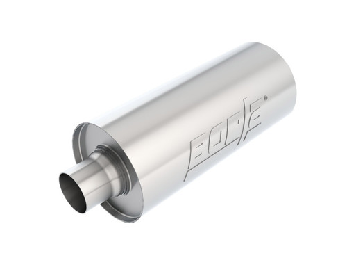 Borla Universal Performance 2.5in Inlet/Outlet Stainless Racing Muffler - bor400024