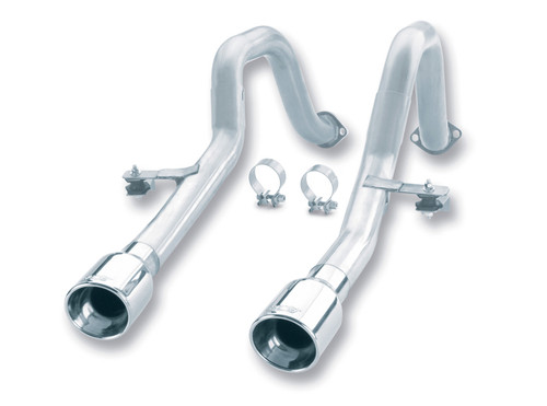 Borla® 12649 - S-Type™ Stainless Steel Axle-Back Exhaust System with Split Rear Exit