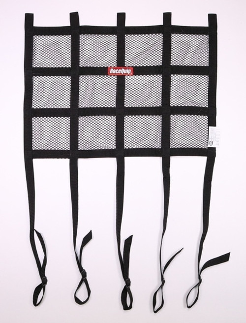 Racequip Window Net Mesh Black SFI Hybrid Adj. Strap 822005