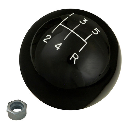 Hurst 5-Spd Shifter Knob-Black  1630108