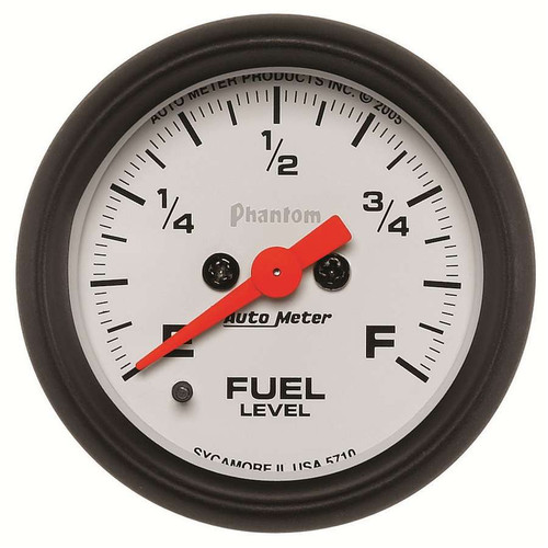 Autometer 2-1/16in P/S Fuel Level Gauge 5710