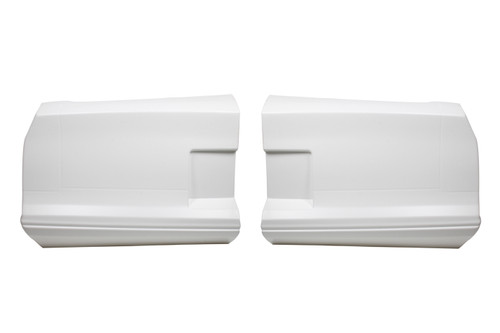 Fivestar 88 Monte Bumper Cover White Plastic 021-450-W