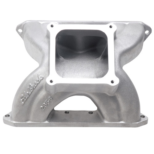 Edelbrock SBC Victor Manifold - Glidden 18 Degree 2858