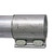 Bbk Performance 2-1/2 H-Pipe w/Conv. - 86-93 Mustang 1521