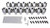 Shop forT And D Machine SBF Shaft Rocker Arm Kit - 1.65/1.65 Ratio 7341-165/165 at Revtec Auto Parts by T And D Machine for as low as 2254.59