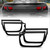CHEVY CAMARO 10-13 TAIL LIGHTS BEZEL FLAT BLACK 4PC