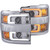 CHEVY SILVERADO 15-19 2500HD/3500HD PROJECTOR SWITCHBACK HEADLIGHTS CHROME(CHROME TRIM)(HALOGEN MODELS ONLY)