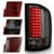 CHEVY SILVERADO 1500 07-13 / 2500HD/3500HD 07-14 LED TAIL LIGHTS CHROME SMOKE LENS