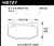HAWK HPS Brake Pad Sets HB727F.592