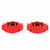 Shop forPower Stop 09-13 Infiniti FX50 Rear Red Calipers w/o Brackets - Pair at Revtec Auto Parts by PowerStop for as low as 509.3