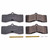 Shop forPower Stop 1969 Chevrolet Camaro Front or Rear Z17 Evolution Ceramic Brake Pads w/Hardware at Revtec Auto Parts by PowerStop for as low as 60.45