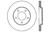ST Drilled Sport Brake Rotors 128.61087L