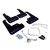 RAL UR Blk Flap/Blue Logo MF32-UR-BLK/BL-X