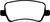EBC Redstuff Brake Pad Sets DP31934C