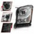 GMC YUKON/YUKON XL 15-20 PROJECTOR C BAR HEADLIGHTS CHROME (FOR HALOGEN MODELS ONLY)