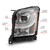 GMC YUKON/YUKON XL 15-20 PROJECTOR C BAR HEADLIGHTS CHROME (FOR HALOGEN MODELS ONLY)