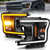 FORD F-150 18-20 PROJECTOR PLANK STYLE SWITCHBACK HEADLIGHTS BLACK