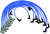Shop forFord 9mm Ign Wire Set-Blue M-12259-C460 at Revtec Auto Parts by Ford for as low as 59.48