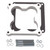 Edelbrock Carburetor Spacer - 1in Cloverleaf - 4500 8718