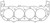 Cometic Gaskets 4.500 MLS Head Gasket .051 - BBC Marine C5638-051