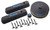 Proform Engine Dress-Up Kit Blac k Crinkle w/Blue MOPAR 440-758