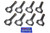 Shop forScat Enterprises SBF 4340 Forged I-Beam Rods 5.400 2-ICR5400-7/16 at Revtec Auto Parts by Scat Enterprises for as low as 529.48