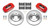 Wilwood Brake Kit Front Honda/Acura Red 140-12996-R