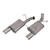 Bbk Performance Varitune Axle-Back Exh. System 11-14 Mustang GT 41015