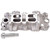 Edelbrock Performer RPM Dual Duad Manifold - Chevy 348-409 5409