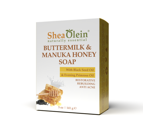 Buttermilk & Manuka Honey Soap with Black Seed Oil & Evening Primrose Oil