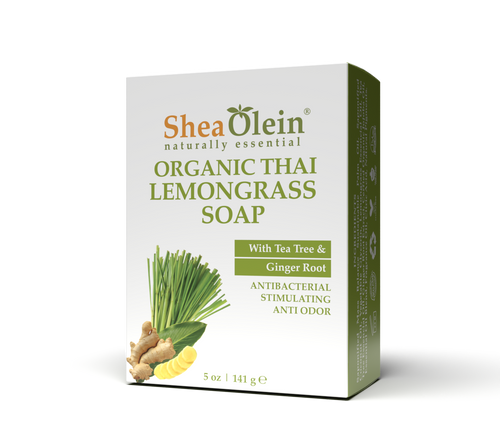 Organic Thai Lemongrass  Soap with Tea Tree & Ginger Root