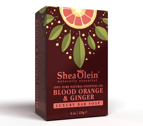 Blood Orange & Ginger Essential Oil Luxury Bar Soap (24 PCS)