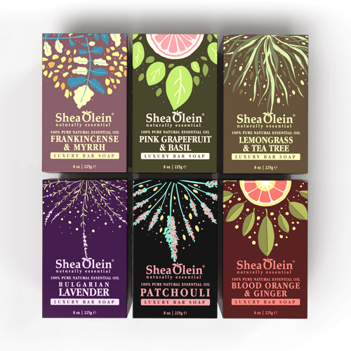 SheaOlein® Essential Collection – 6 Luxury Bars Set