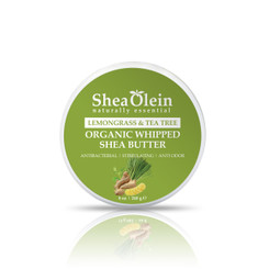 Lemongrass & Tea Tree Organic Whipped Shea Butter