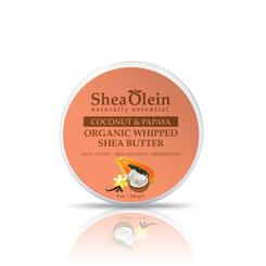 Coconut & Papaya Organic Whipped Shea Butter