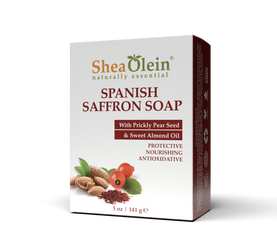Spanish Saffron Soap with Prickly Pear Seed & Sweet Almond Oil