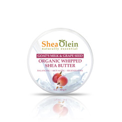 Goat's Milk & Grape Seed Organic Whipped Shea Butter