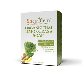 Organic Thai Lemongrass  Soap with Tea Tree & Ginger Root