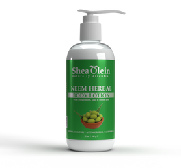 Neem Herbal Lotion With Peppermint, Sage & Lemon Peel