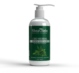 CBD Herbal Lotion With Peppermint, Sage & Lemon Peel