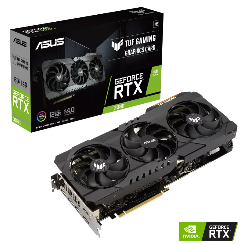 ASUS Asus TUF Gaming GeForce RTX 3080 12GB GDDR6X | 90YV0FB7 - Computers & Tech - Lebanon