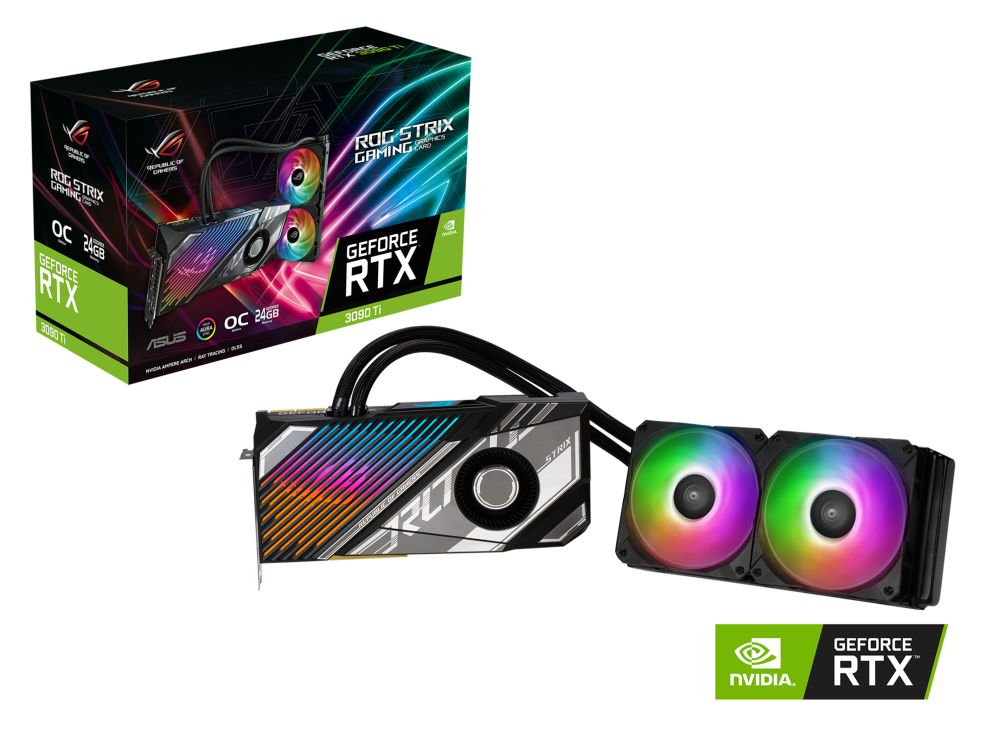 ASUS Asus ROG Strix LC GeForce RTX 3090 Ti OC Edition | 90YV0HC0 - Computers & Tech - Lebanon