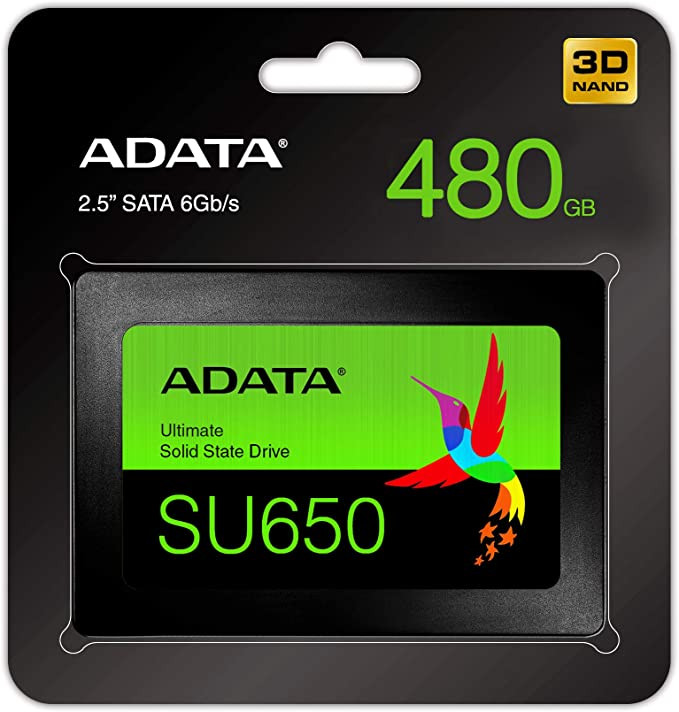 ADATA Adata SU650 480GB SSD 2.5″ SATA | SU650 - Computers & Tech - Lebanon