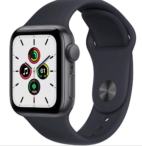 Apple Apple Watch SE 40mm SG Alu Midnight Sport Band GPS, Space Gray | MKQ13 - Other - Lebanon