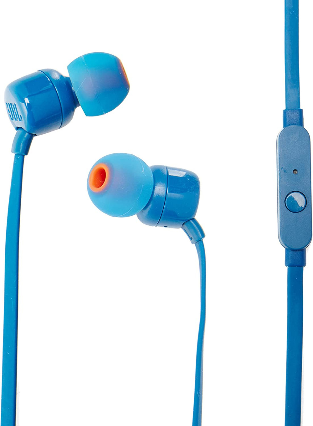 JBL JBL T110 Pure Bass Blue Wired In-Ear Earphones | JBLT110BLU - Computers & Tech - Lebanon