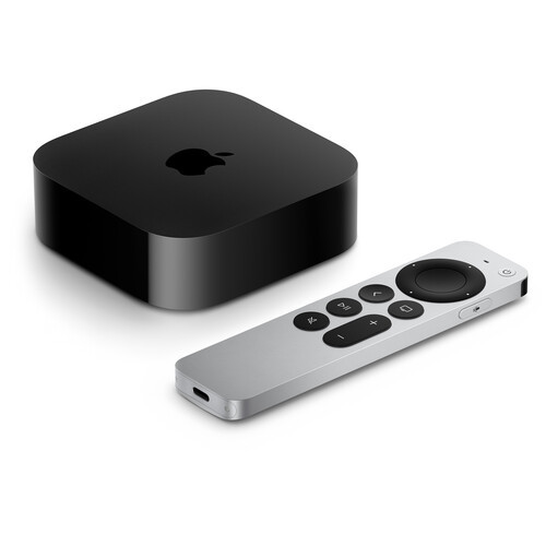 Apple Apple TV (3rd Generation) 4K Wi-Fi + Ethernet with 128GB Storage | MN893 - Networking - Lebanon