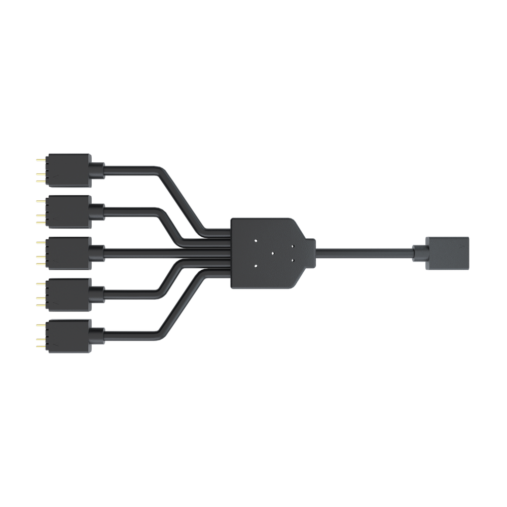 Cooler Master Cooler Master ARGB 1-To-5 Splitter 3-Pin LED Connector | MFX-AWHN-1NNN5-R1 - Computers & Tech - Lebanon